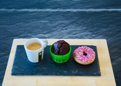 Muffin café donut